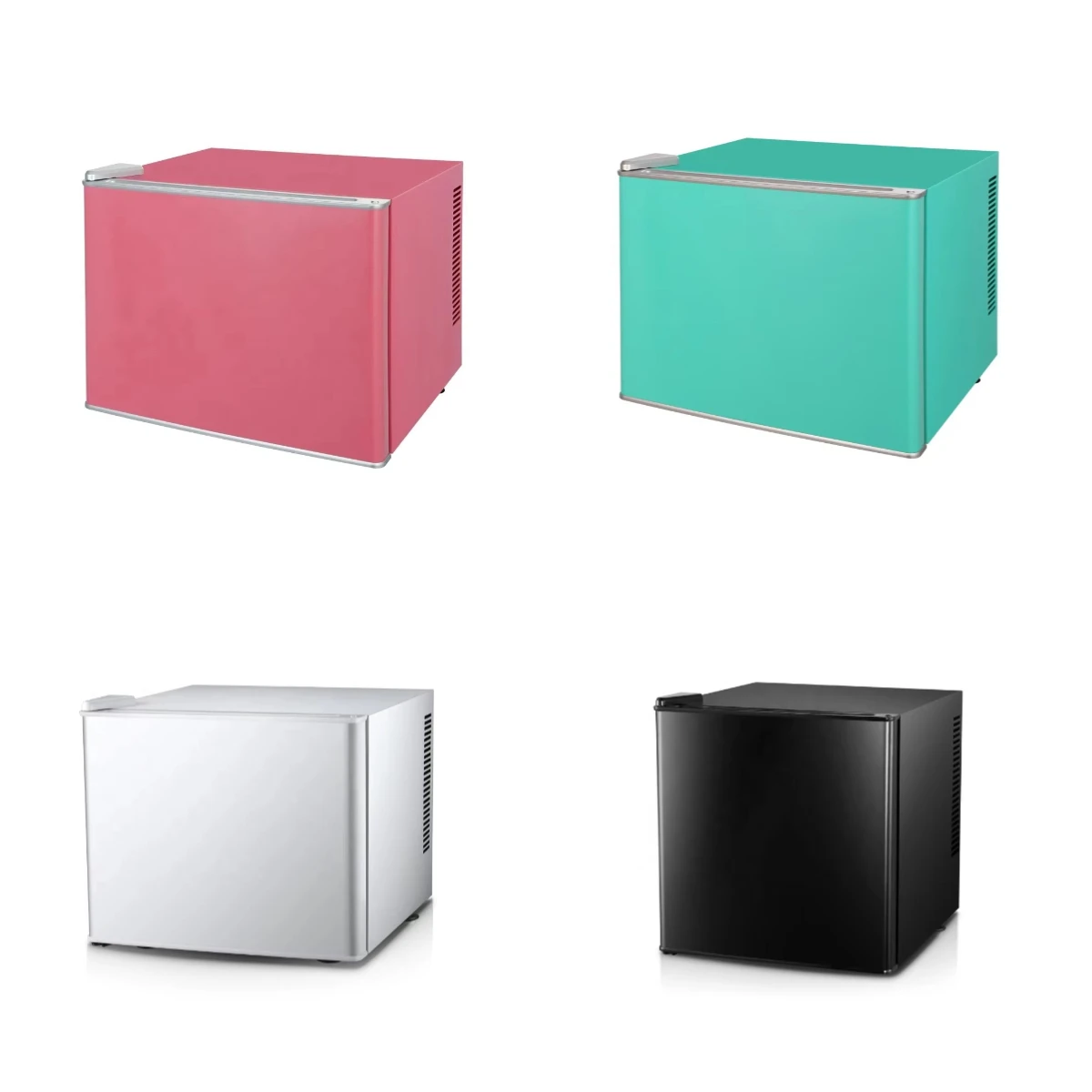 20L Pink Mini Bar Fridge Portable Small Refrigerator for Skincare Home Use