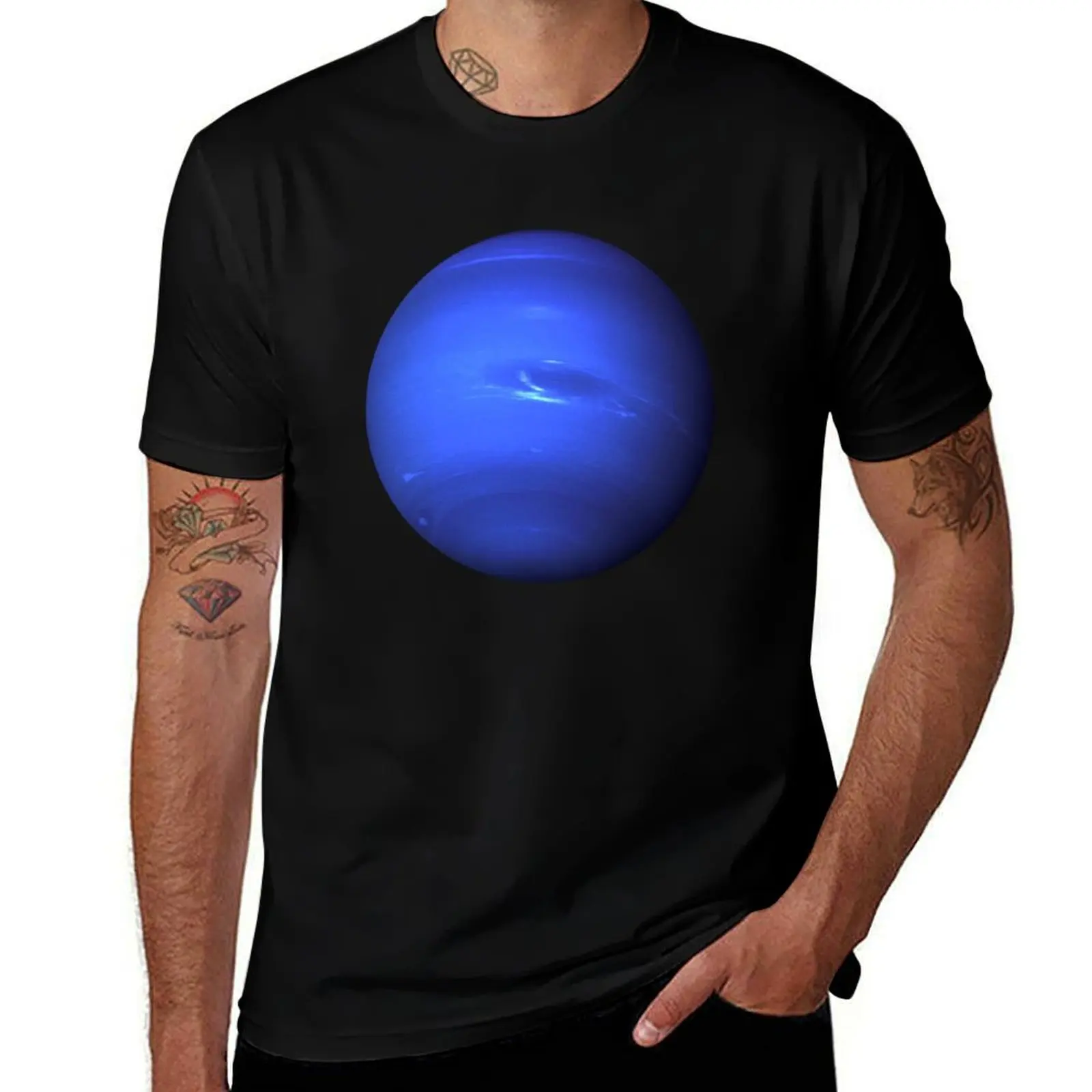 Neptune T-Shirt Casual Minimalist Short Sleeve Top T-Shirt