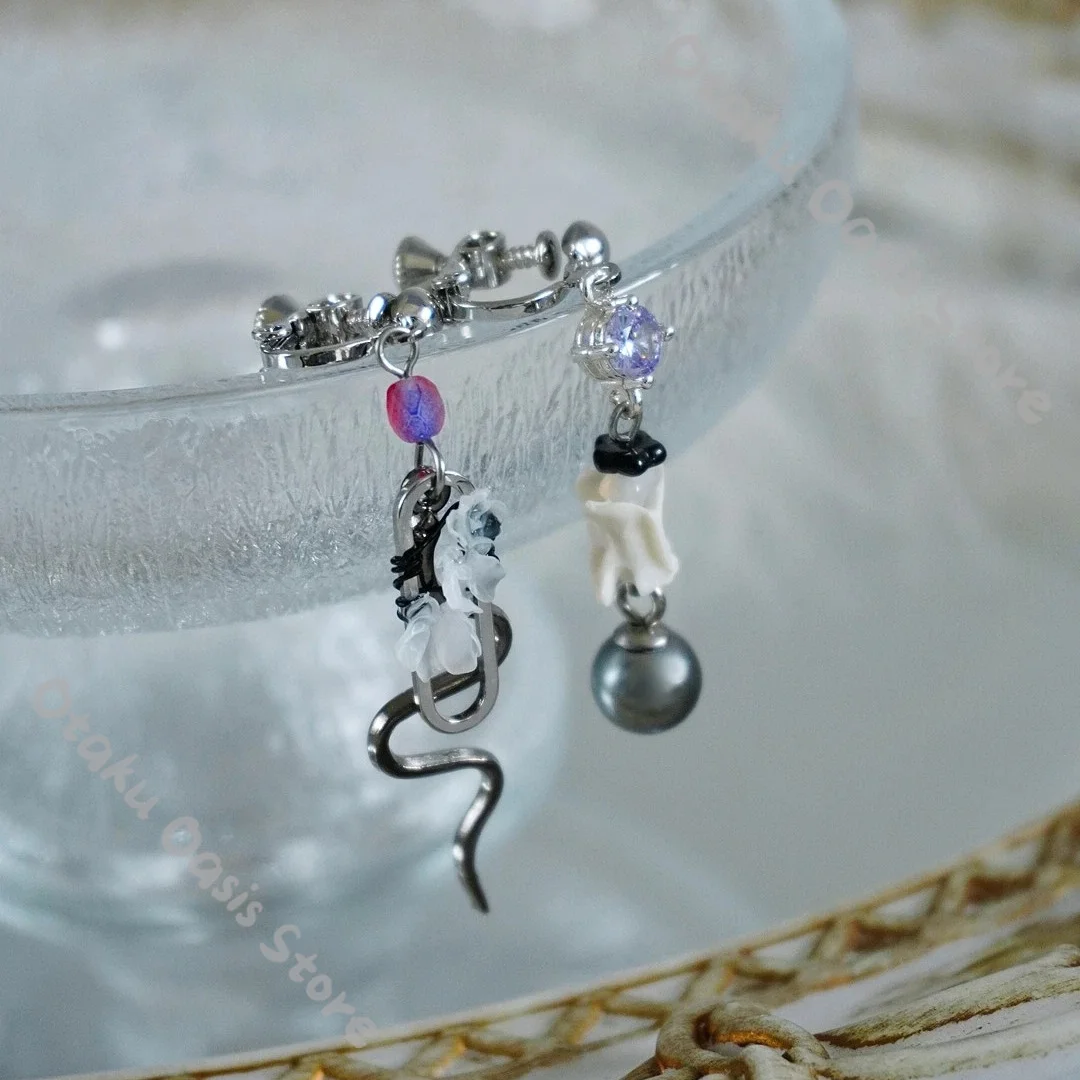 Pendientes de cosplay de Shalem de Arknights, artículos hechos a mano, figuras derivadas del anime, adornos, mascotas, regalos periféricos