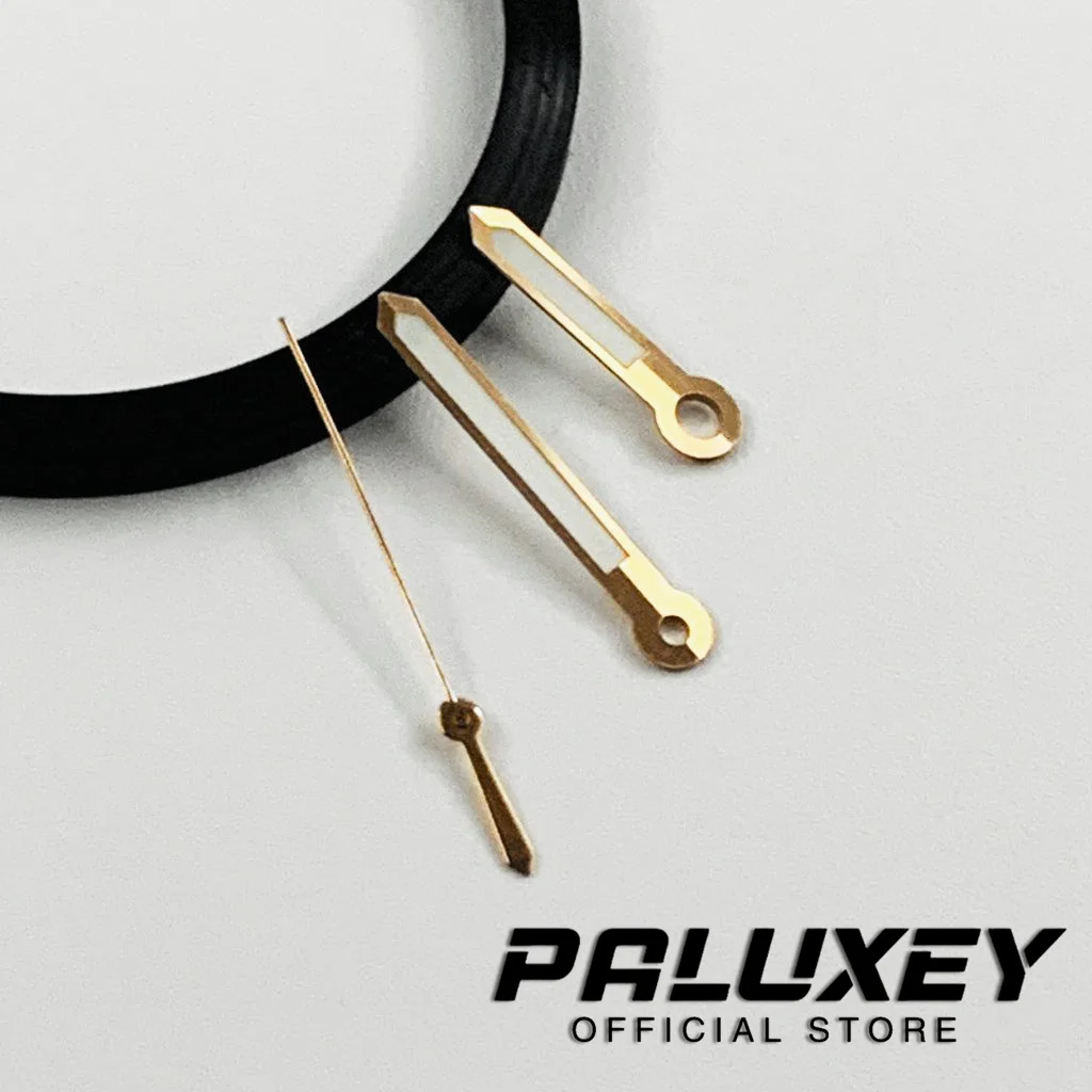 ムーブメントウォッチの照明手、ローズゴールド、グリーン、nh35、nh36、4r、7s