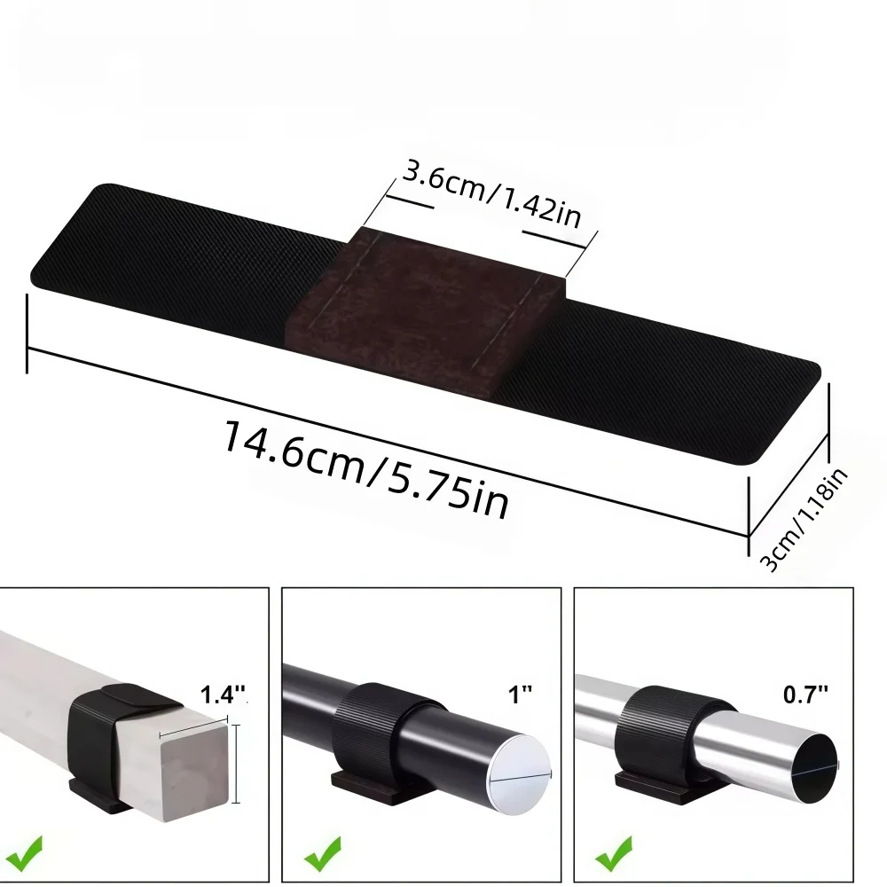 4PCS Chair Floor Protectors Sled Base Chair Glides Wrap Around Floor Savers，Chair Leg Protectors Furniture Pads