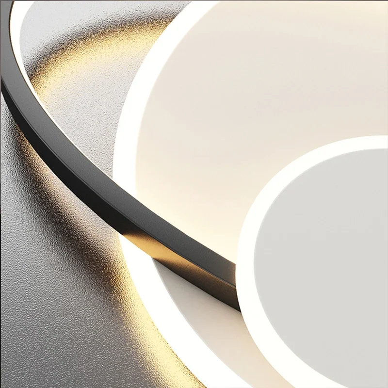 Modern Silk Ribbon Shape LED Ceiling Light for Living Room Bedroom Chalet Dining Room Kitchen Hanging Lighting Suspension Design