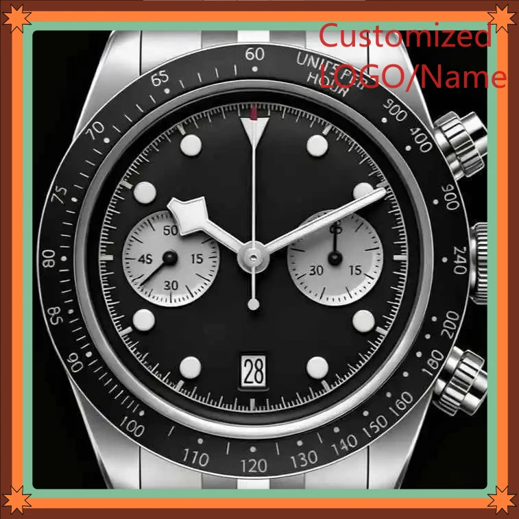 A989 Store 40mm Men's Automatic And Quartz Movement 904l Stainless Steel Customized Watches