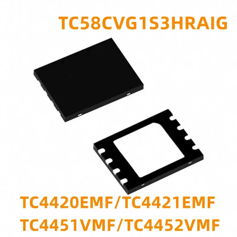 1 قطعة TC4420EMF 4421 TC4451VMF 4452 TC58CVG1S3HRAIG DFN8 SON8 جديد الأصلي #2