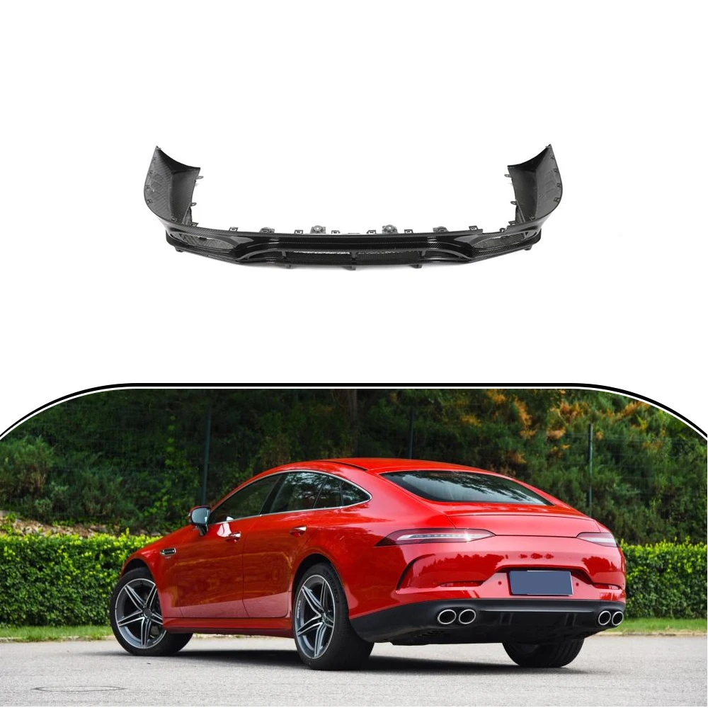 

Dry Carbon Rear Bumper Diffuser Spoiler Fits for Mercedes-Benz AMG GT 53 54 55 19UP