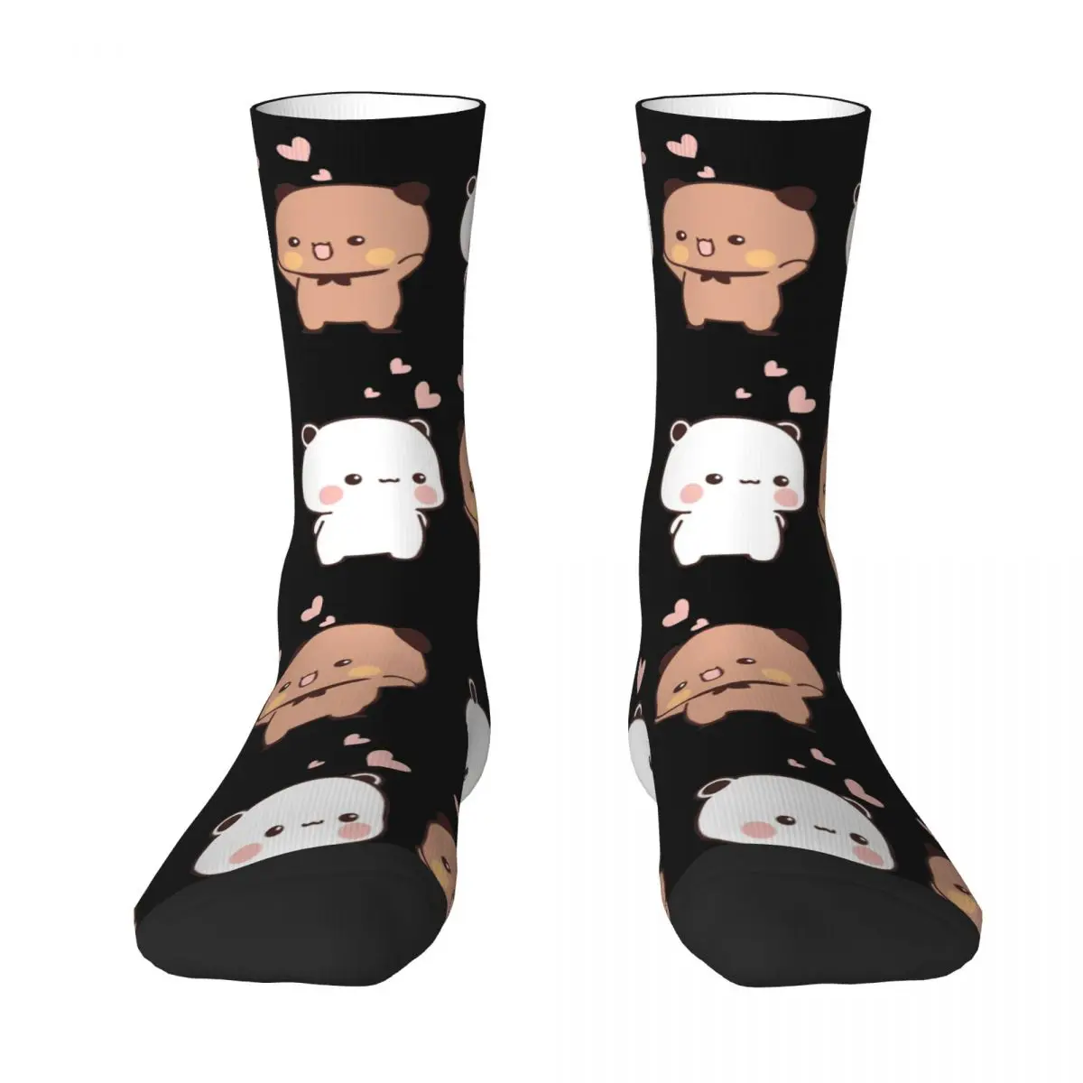 Bear & Panda Bubu Dudu Balloon Socks Vintage Stockings Winter Anti Skid Men Socks Warm Soft Pattern Running Socks