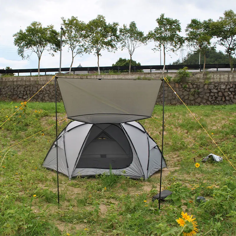 Ultralichte backpacktent voor 3-persoons, koepeltenten voor kamperen, bikepackingtent, lichtgewicht wandeltenten voor backpacken