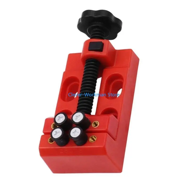 

24TD Mini Jaw Clamp Table Clamp Folder Drill Press Table Vise 8 Hole
