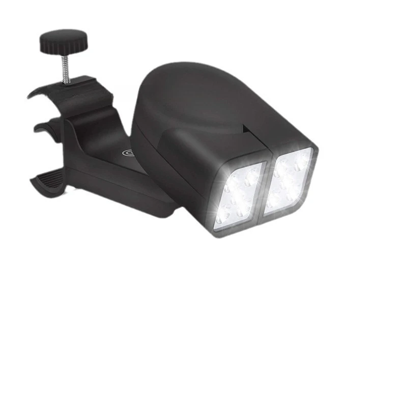 

Уличный светильник для барбекю, портативный грубый спальный светильник для ночного восхождения, двойная головка 360° ° вращающийся ночной светильник для барбекю