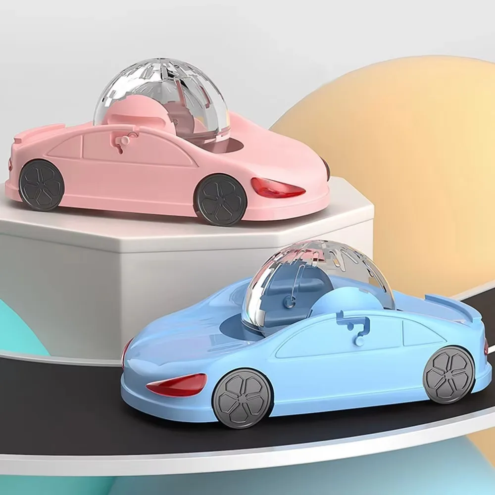 Pelota para correr para hámster Extra grande, pelota transparente, divertido coche de juguete para mascotas pequeñas, diseño deportivo duradero, rueda de ejercicio para hámster