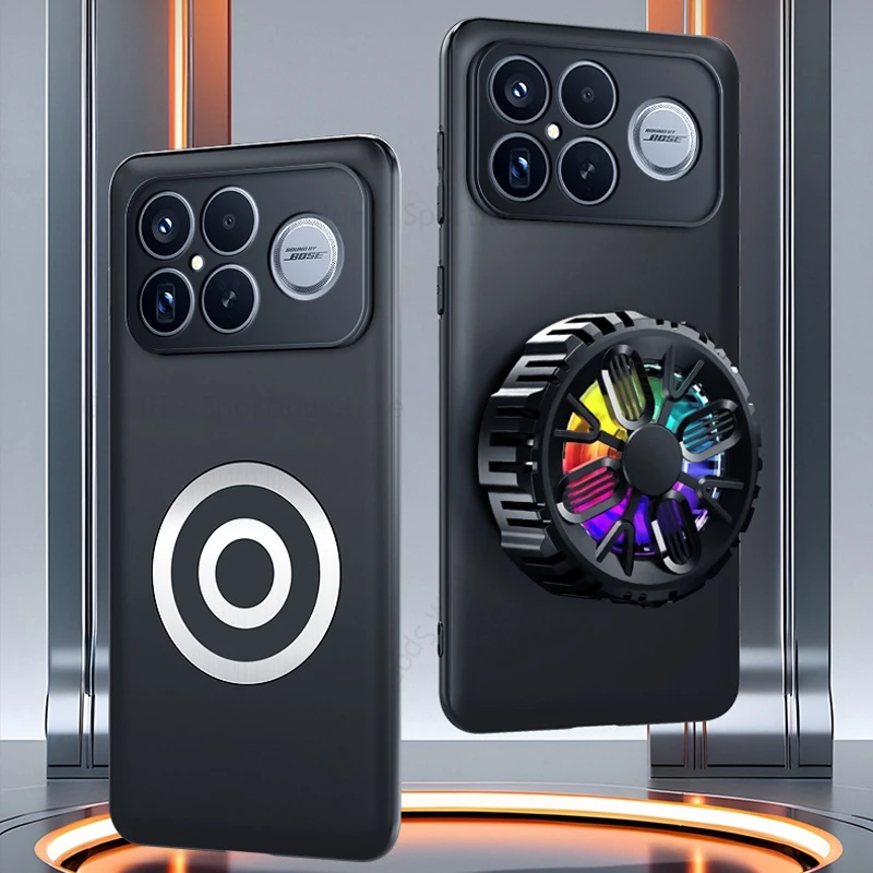 

Cool Heat Dissipation Phone Shockproof Case For Redmi K90 Pro Max For Magsafe Magnetic Matte Cover For Redmi Note 15 14 Pro Plus