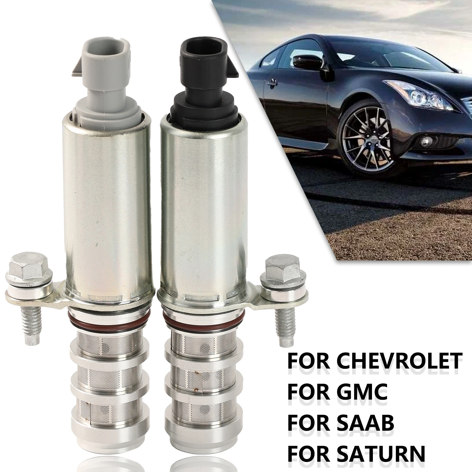 

Variable Valve Timing VVT Solenoid Actuator For Buick LaCrosse Chevy Captiva Equinox HHR Malibu 12655420 12655421 2.0 2.4 Engine