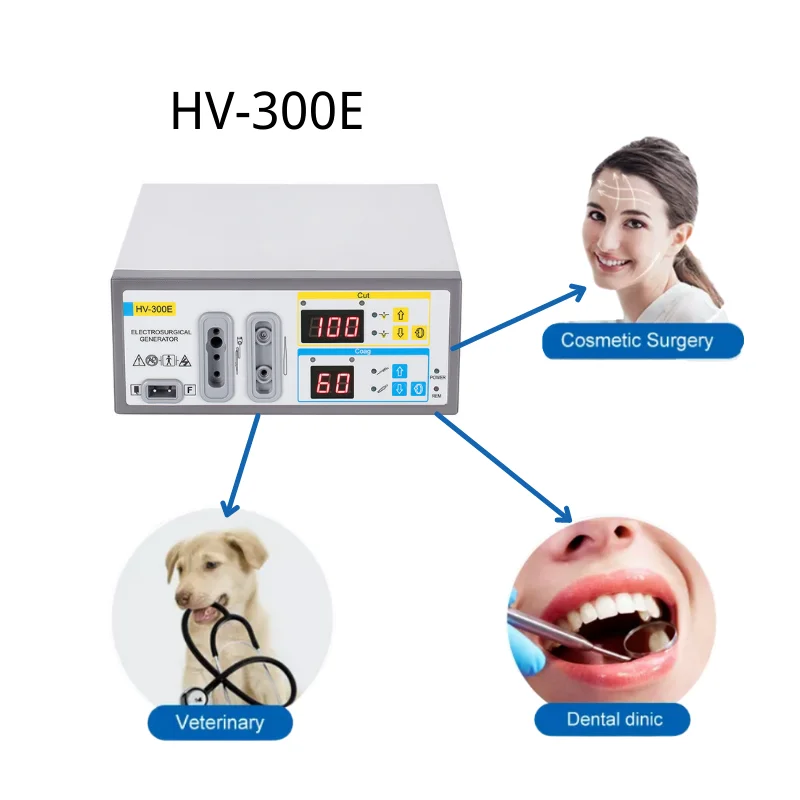 portable ultrasound Electrocauterio Quirurgico 100W HV-300E electrico electrocautery portable  Electrocautery machine