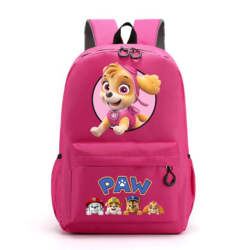 PAW Patrols Students Backpack Cute Chase Skye Backpacks Cartoon Printed Book Bag Large Capacity Watertight Schoolbags Boys Gifts