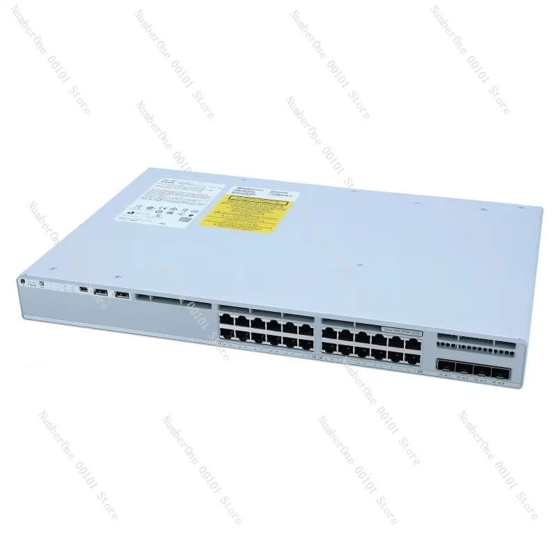 

C9200L-24T-4X-E 24-port Gigabit switch with 4x10G uplink Layer 3 network switch