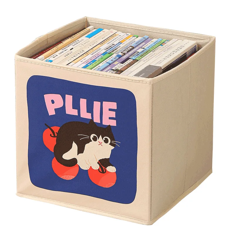Toy Storage Box, Foldable Sundries Storage Basket, Large-capacity Clothing Storage Box, Drawer-type Fabric  Box