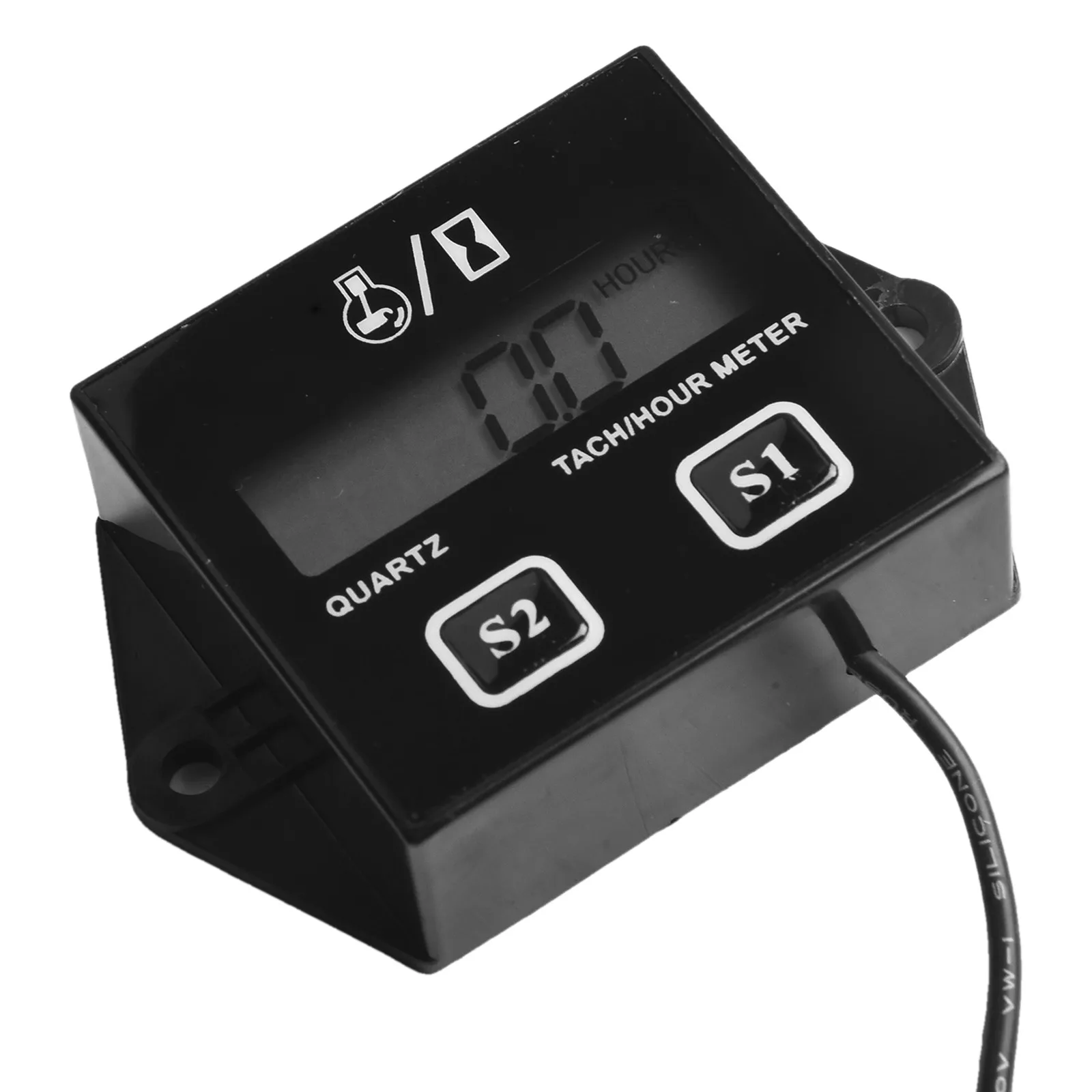7*4*2cm Hour Counter Countdown Maintenance Timer Device Accurate Idle Speed Adjustment Epoxy Sealed For Durability