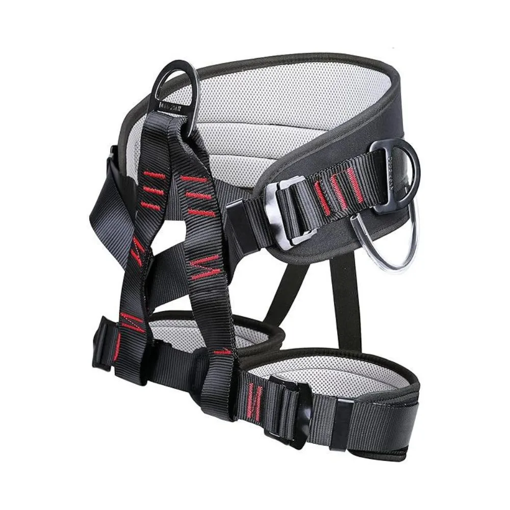 Safety Harness for Construction Workers Half Body Roofing Harness Kit High Altitude Safety Belt Padding Protection Safe Rop