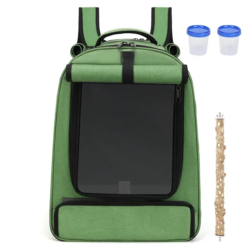 

%a Outdoor Carrying Cage Pet Parrot Backpack Suit Cat Dog Travel Waterproof Breathable Carrier Bird Canary Transport Bag Birds