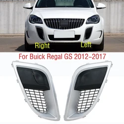 For Buick Regal GS 2012-2017 Car Front Bumper Fog Light Lamp Frame Cover Shell Grille Foglight Foglamp Trim Cap Hood Lid Bezel