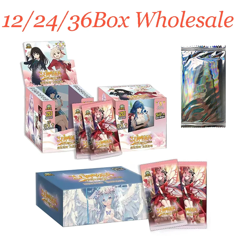 Wholesales Goddess Story Collection Cards Ns-5m07 Booster Box Anime Game Card Child Kids Table Toys For Family Birthday Gift