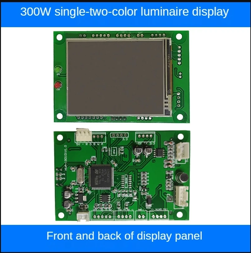 Imagem -04 - Dmx Controle Placa-mãe Principal Led Fill Light Spotlight Studio Escurecimento Touch Screen 200w 300w