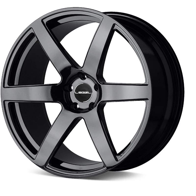 Factory Direct Custom Forged Wheels Size 16 17 18 19 20 21 22 Inch PCD 5x120 Gloss Black Forged Aluminum Rims