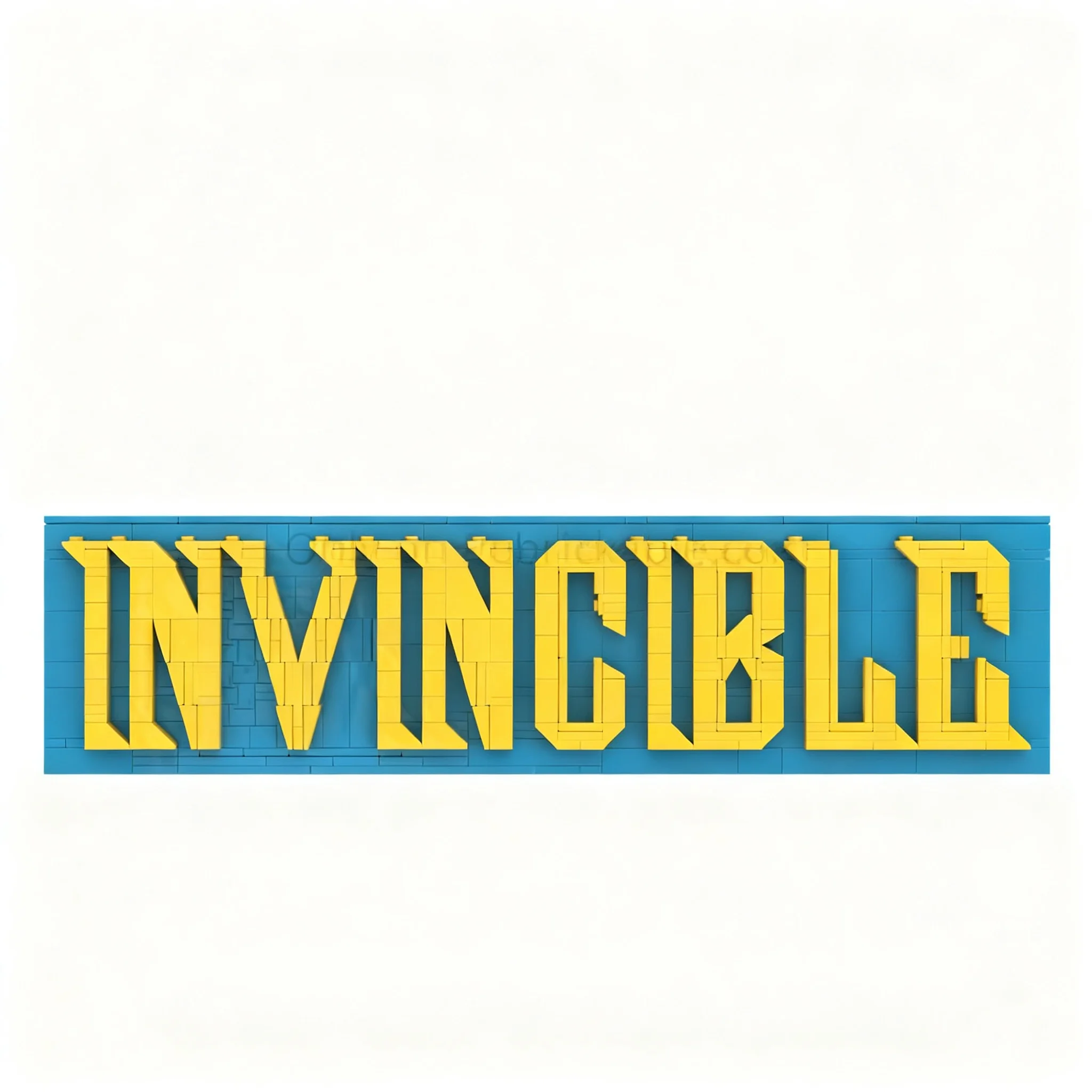 538pcs MOC INVINCIBLE Title Card Ideas CUUSOO Model Toy Building Blocks Architecture Christmas Gift Collection 3D DIY Craft
