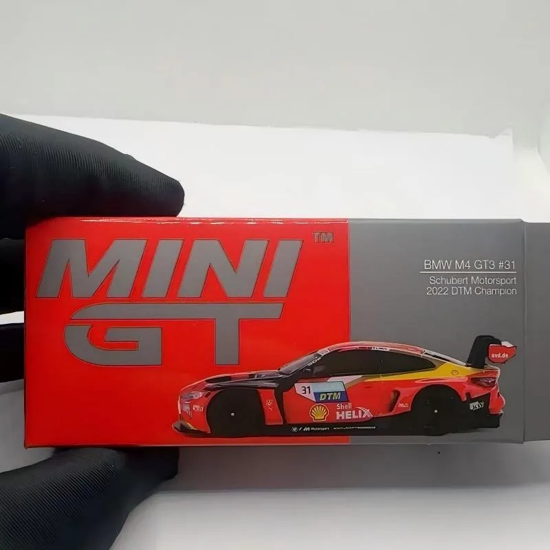 MINIGT 1:64  BMW M4GT3  #31 Alloy Die Casting Car Model Collection Model Boy Gift Christmas Gift Boy Toy