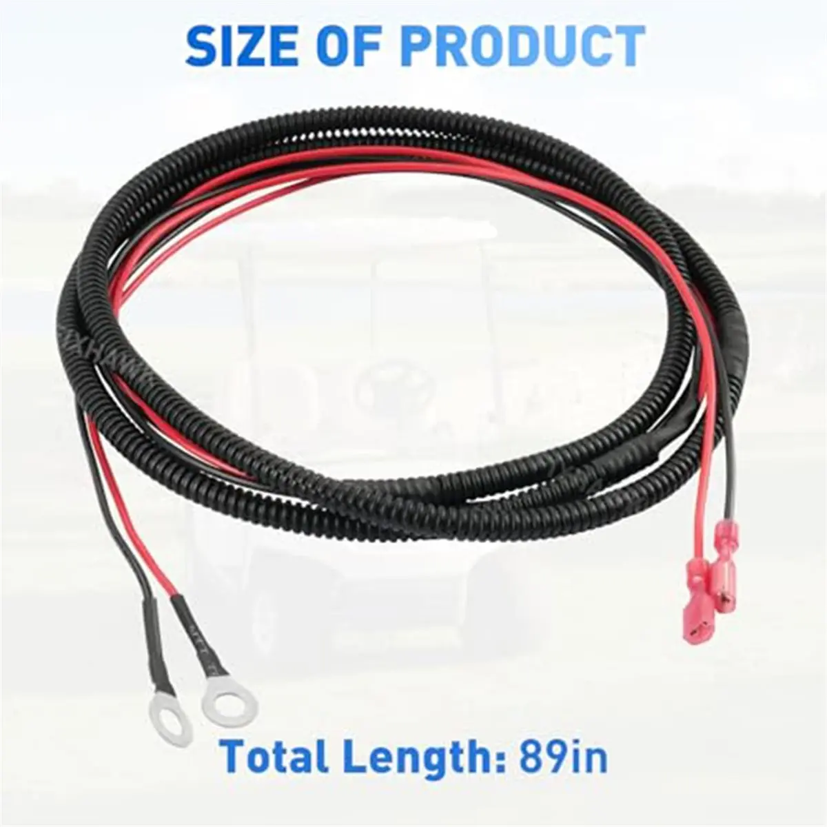 AMAW Golf Cart Wiring Harness for Yamaha G22 2003-2007 Electric Golf Cart JU2-H2590-00-00/ JU2-H2590-02-00