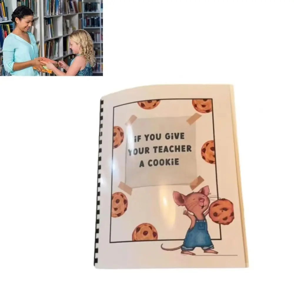 Notebook Teacher Appreciation Gift Book Every Page Turned is a Aweet Teachers day If You Give Your Teacher A Cookie Scrapbooking