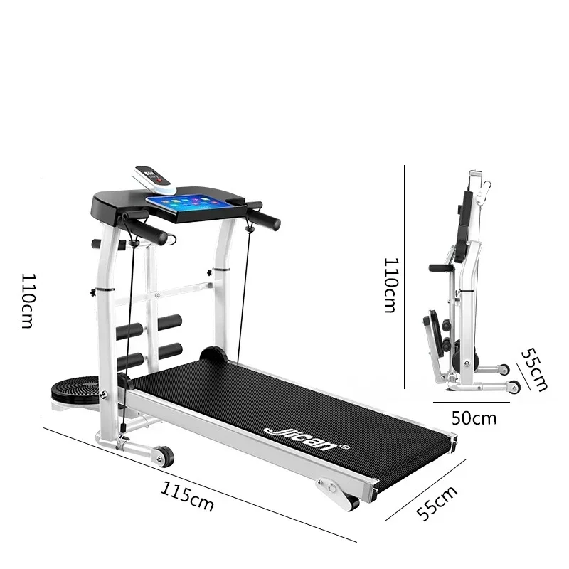 Hot Sale Indoor Steel adjustable Silent Treadmill Home Fitness Foldable & Multifunction Treadmill