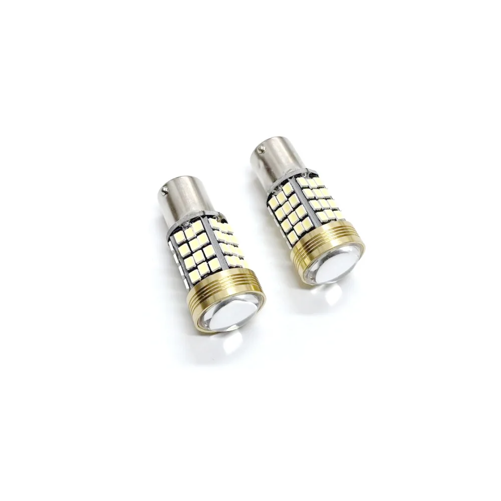

July King 1 пара 72SMD 1156 P21W BA15S 5,6 Вт 6000K светодиодные супер яркие автомобильные фонари заднего хода, угловое видение, удобные заднего хода!