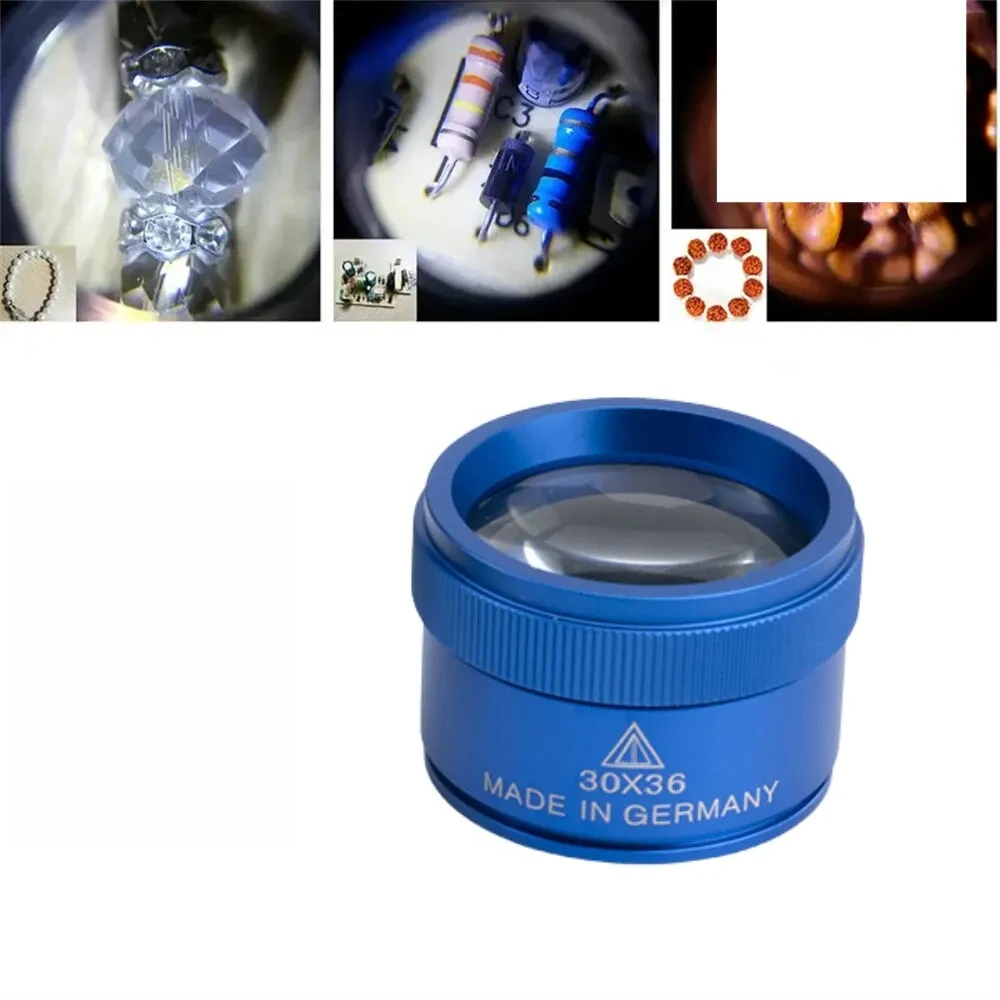 

30x36 K9 Optical Magnifying Glass Portable Pocket Electronics Magnifyier For Jewelry Coin Stamps Watch Repair Magnifying Glasses