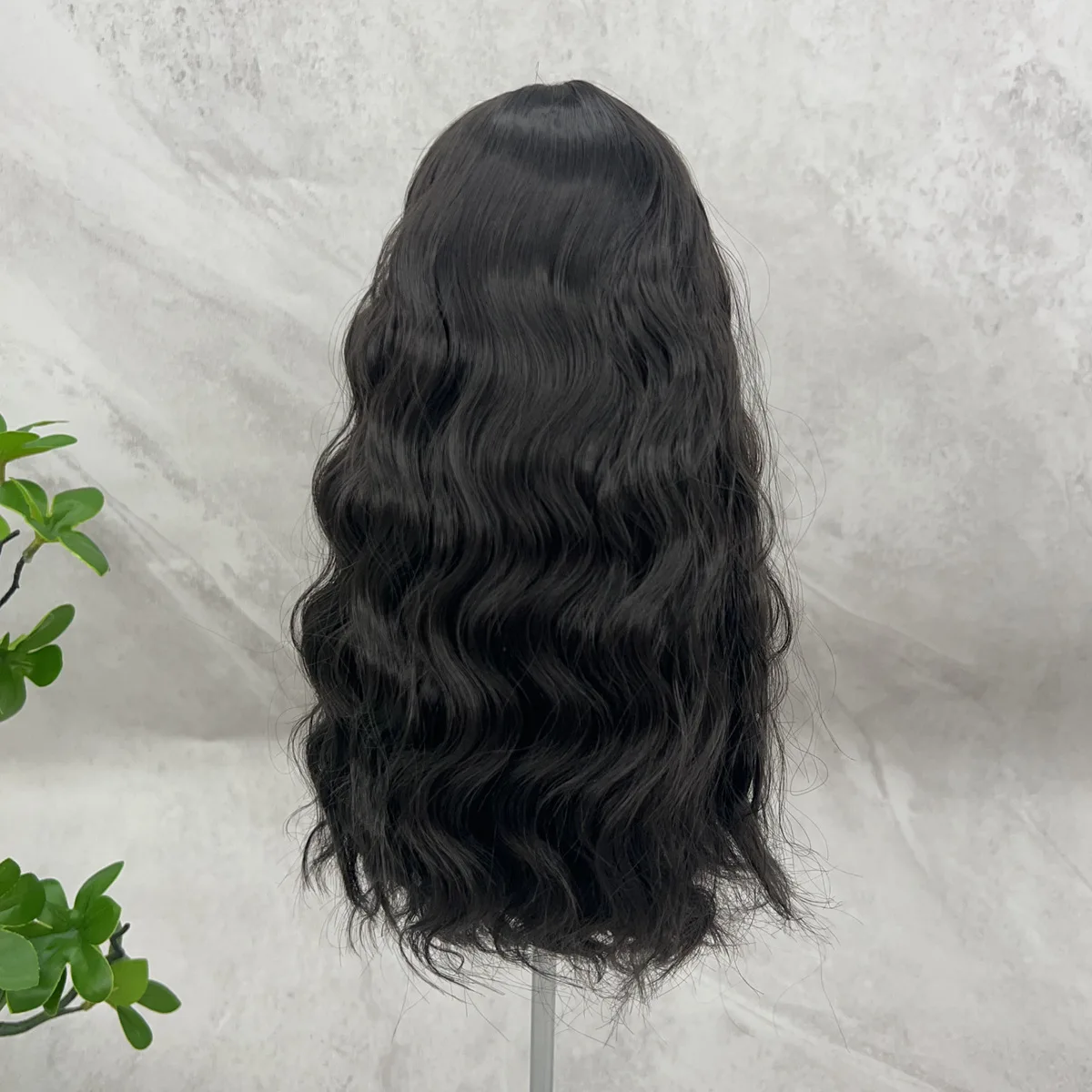 1/6 BJD 인형 가발 롱 딥 웨이브 헤어 합성 가발 인형 액세서리 소녀용 DIY 메이크업 액세서리 BJD 인형 헤어 우아한