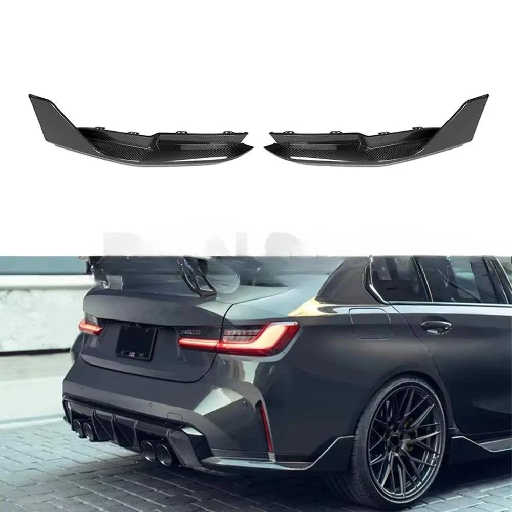 

MP Style Dry Carbon Rear Bumper Lips Side Rocker Winglets Splitters Flaps for M4 G82 G83 2020+custom
