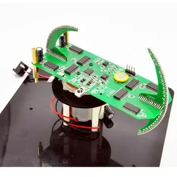 New DIY Spherical Rotating LED Kit  POV Soldering Training Kit