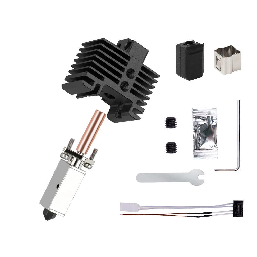 Für Bambu Lab Hotend Upgrade TZ 2.0 Version Gehärtete Düse Bambulab Bi Metal Fit Bambulabs X1 X1C P1P P1S Hotend P1P Thermistor