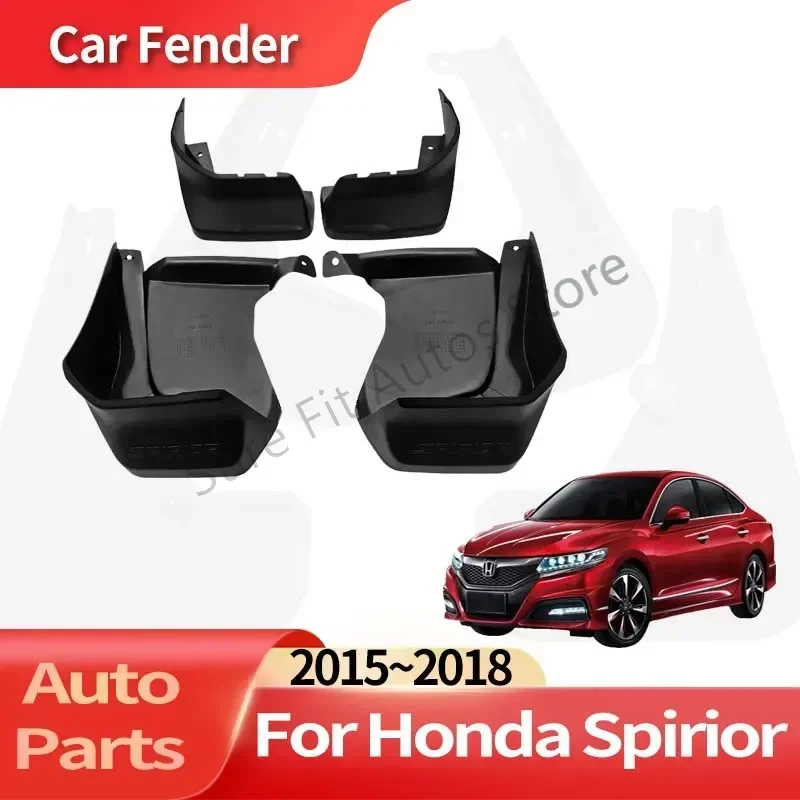 

Auto Accessories For Honda Spirior 2015~2018 Fender Lining Car Fender Anti-sand Splash Mud Guard Skin Punch-free Installation