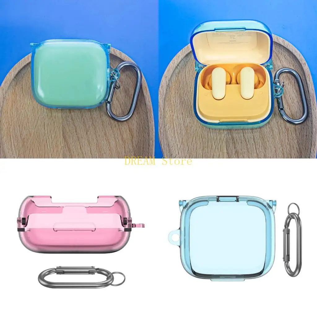 

Противоударный чехол для наушников, устойчивый к царапинам корпус, противопыльный, моющийся, прозрачный чехол из ТПУ, защитный