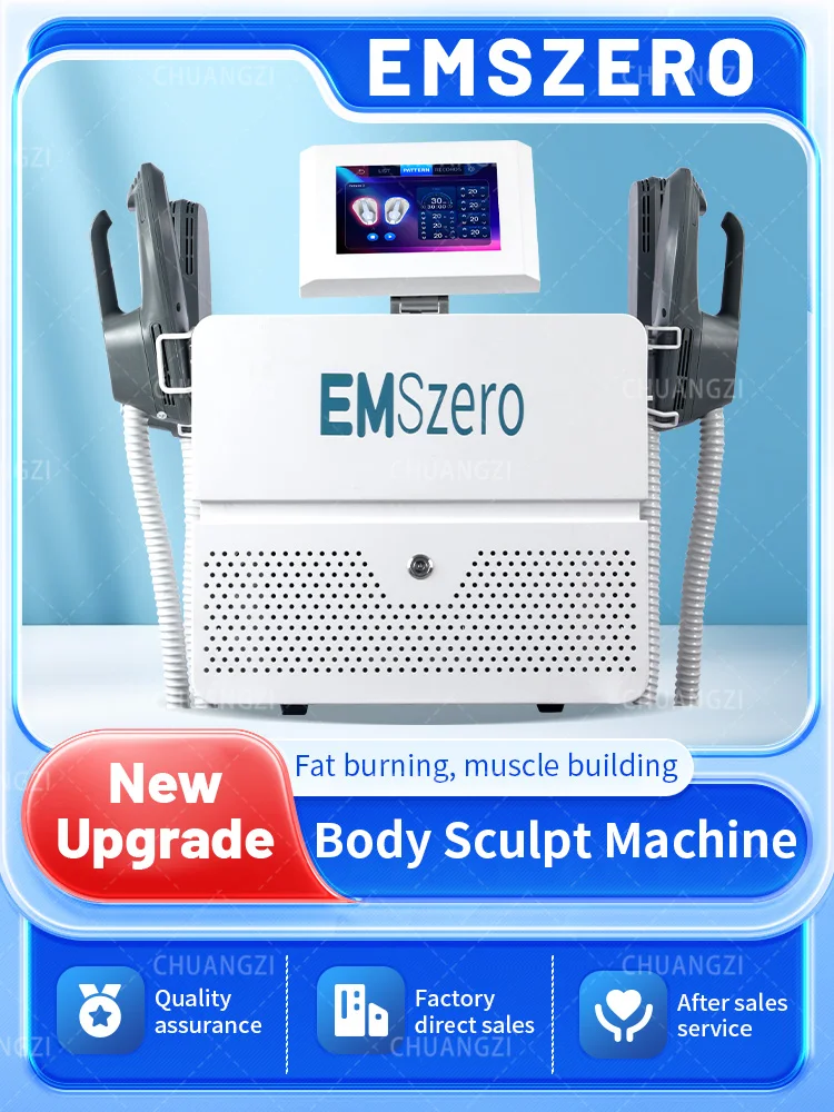 

6500w NEO RF Machine Portable EMSzero 2024 Body Sculpting EMS Zero DLS-EMSLIM 14 Tesla HI-EMT 5 Handle