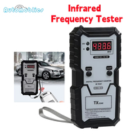 Car Keys Infrared Frequency Tester 100M-1G Hz Remote Control Digital Frequencey Counter IR Test Instrument Tools LED Light