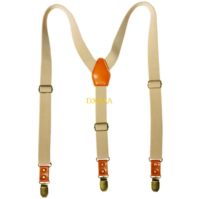 dxaa-rubber-band-suspender-clip-on-fastening-adjustable-length-bracers-for-daily-use