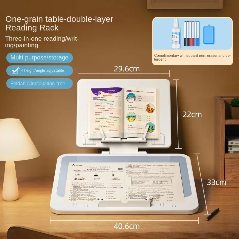 Laptop Table Reading and Learning Small Table IPad Stand Foldable Dormitory Sofa Bed Computer Pillow Table Board