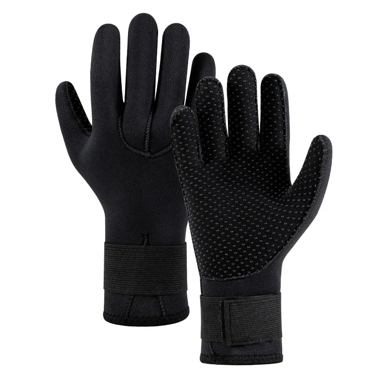 

3/5MM diving gloves winter swimming fish catching non-slip, scratch-resistant, wear-resistant, warm and cold-proof adult