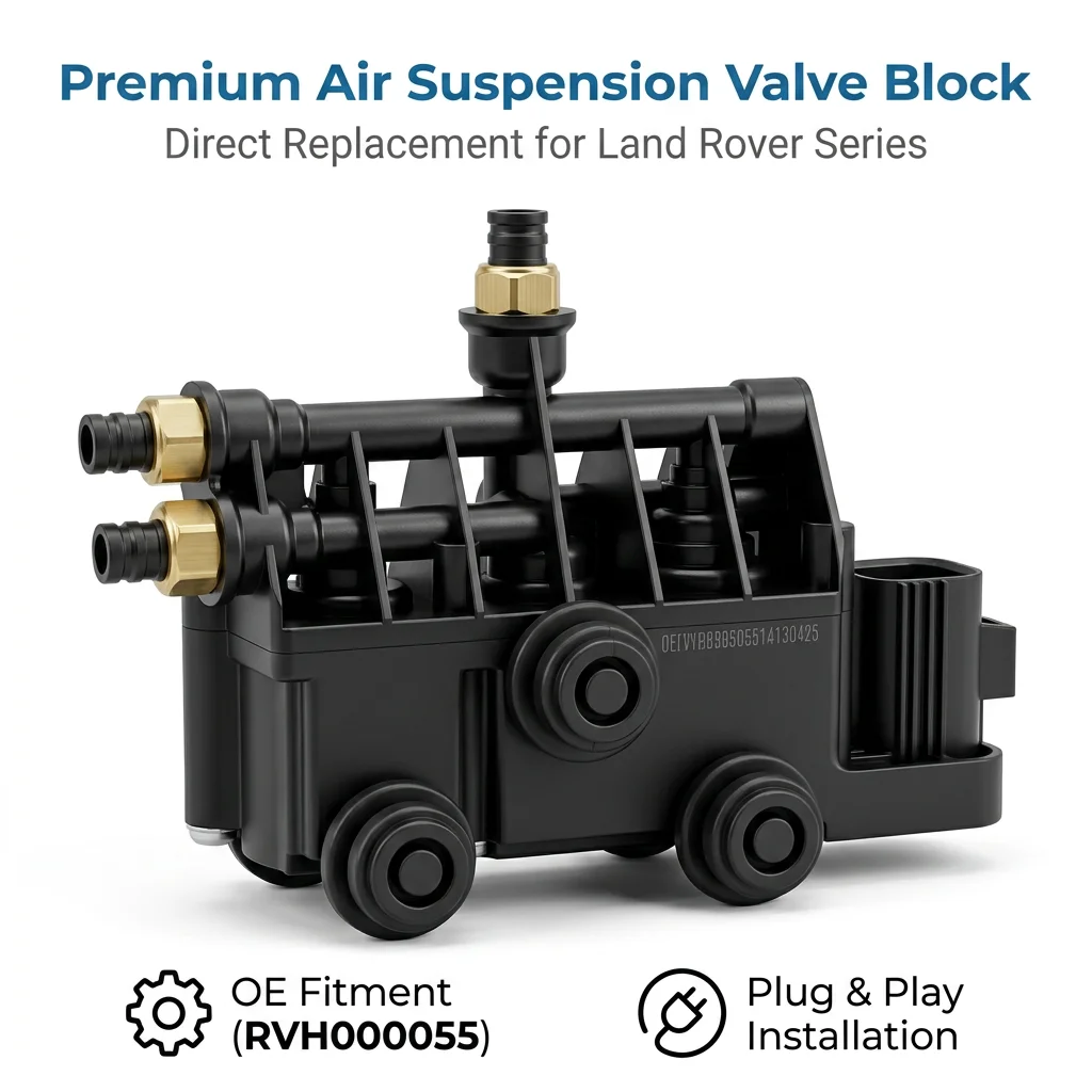 

RVH000055 Car Air Suspension Valve Block For Land Rover LR3 LR4 Discovery 3 4 Range Rover Sport RVH500050 RVH000095