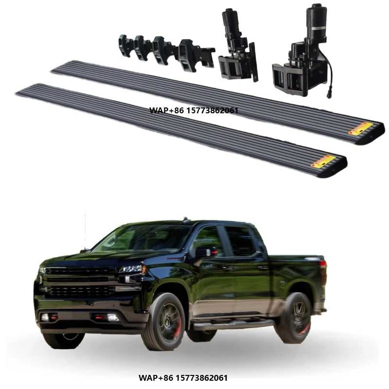 

Truck Retractable Power Electric Side Steps Running Boards for chevy silverado Running Board Automobile Accessories