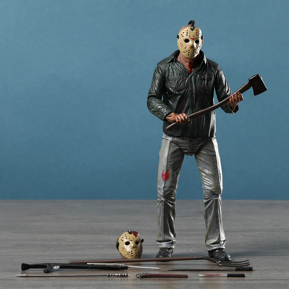 NECA Horror Movie Character Jason Action Figure Collectible Model Toy Gift Doll Figurine