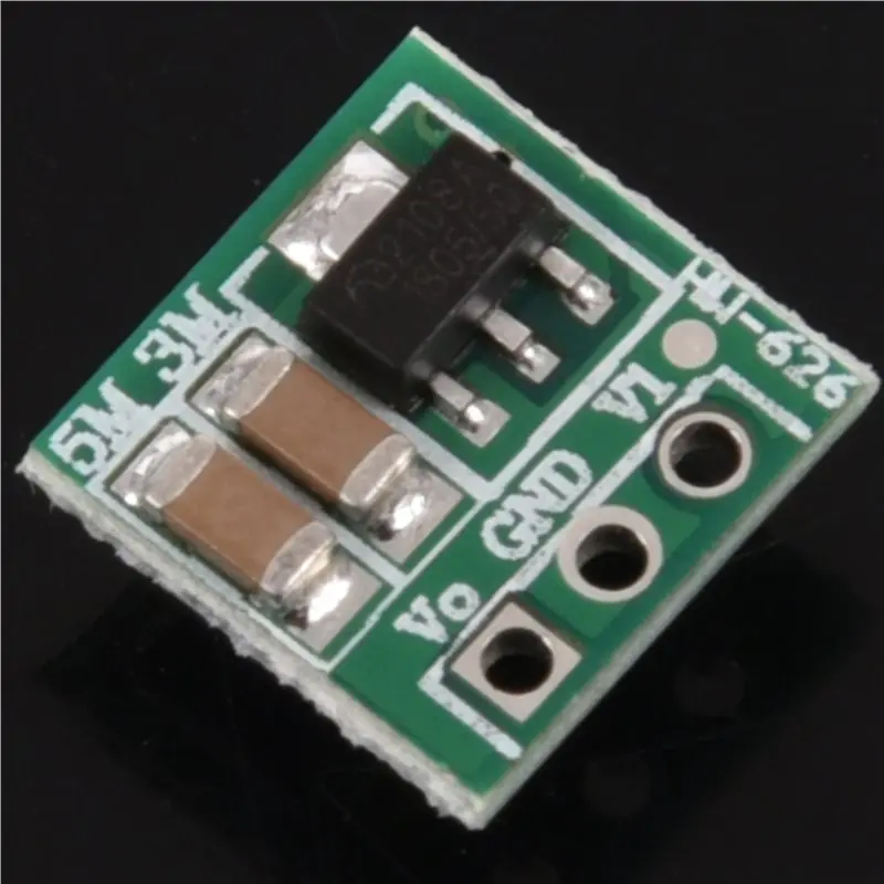 6X 0.9-5V To 5V DC-DC Step-Up Power Module Voltage Boost Converter Board 1.5V 1.8V 2.5V 3V 3.3V 3.7V 4.2V To 5V Green