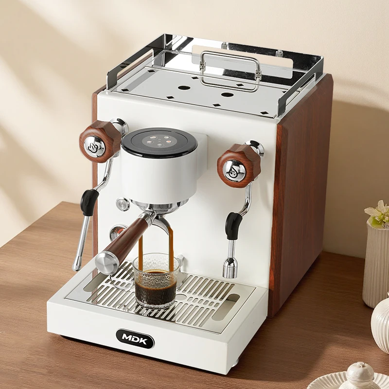 

MC-15T 1600W Semi-automatic Espresso Coffee Machine Stainless Steel Housing Brew System Touch Screen Large Capacity For Baristas